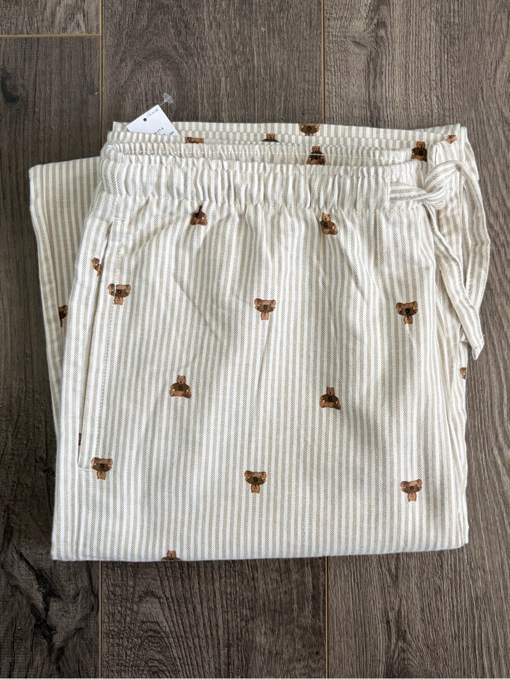 NWT GAP Brannan Bear Soft Cotton Adult Pyjama Bottoms LT
